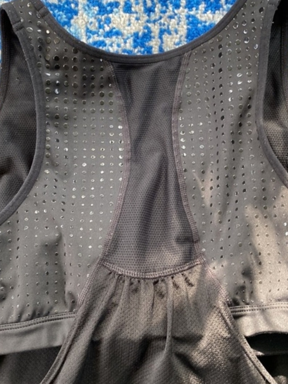 Athleta Black Scoop-Neck Performance Tank Top - Picture 2 of 5